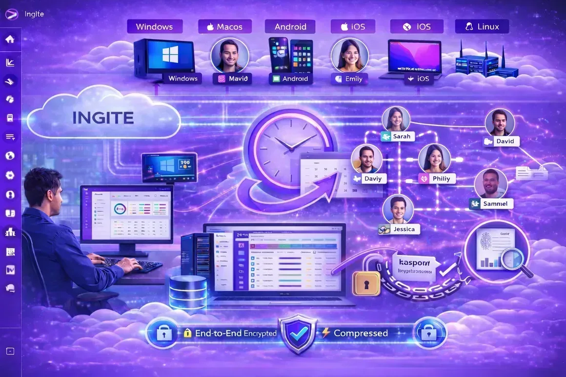 Diagram explaining the data flow of the Cloud Digital Forensics Investigation solution