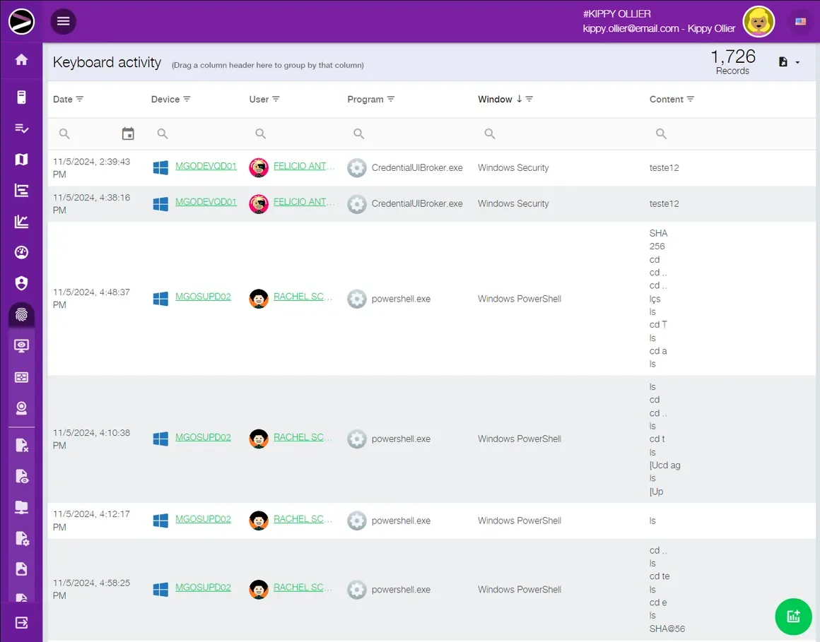 Screenshot of the Cloud Digital Forensics Investigation solution in the INGITE platform