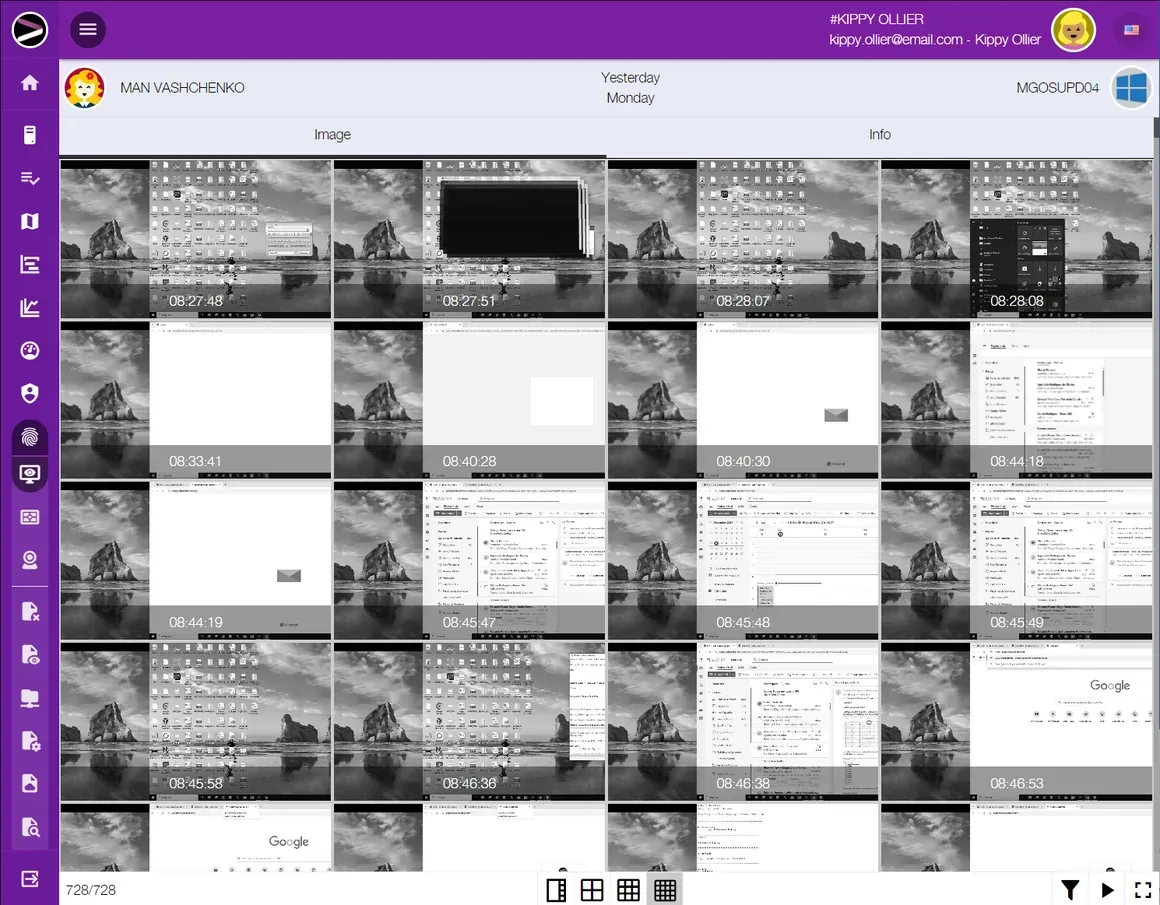 Screenshot of the Cloud Digital Forensics Investigation solution in the INGITE platform