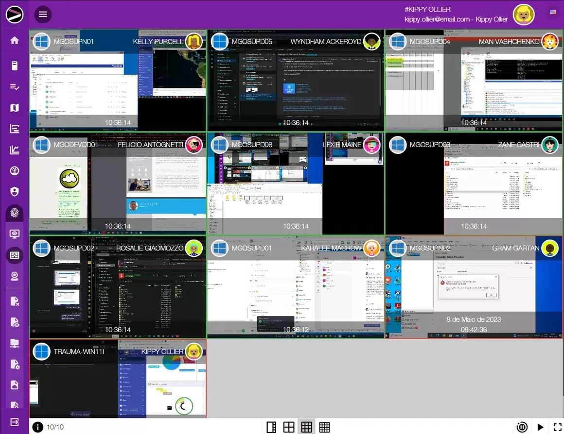 Screenshot of the Cloud Digital Forensics Investigation solution in the INGITE platform