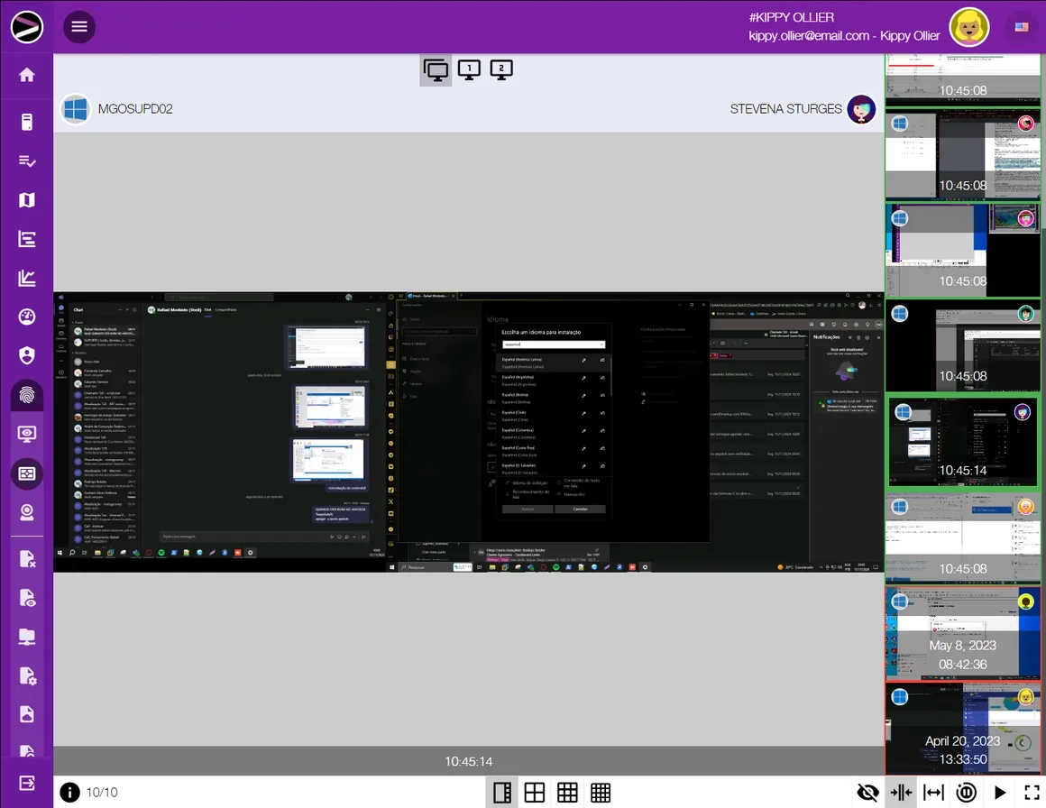 Screenshot of the Cloud Digital Forensics Investigation solution in the INGITE platform
