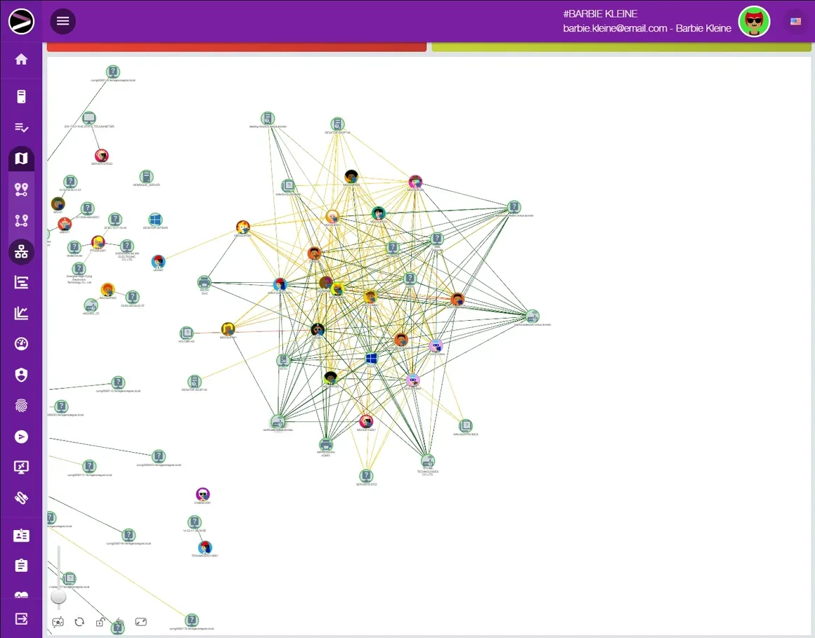 Screenshot of the Cloud Asset Management solution in the INGITE platform